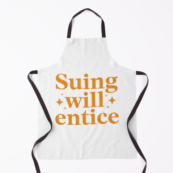 Item preview, Suing Will Entice – Amberverse Commentary Typography designed and sold by UptownMax.