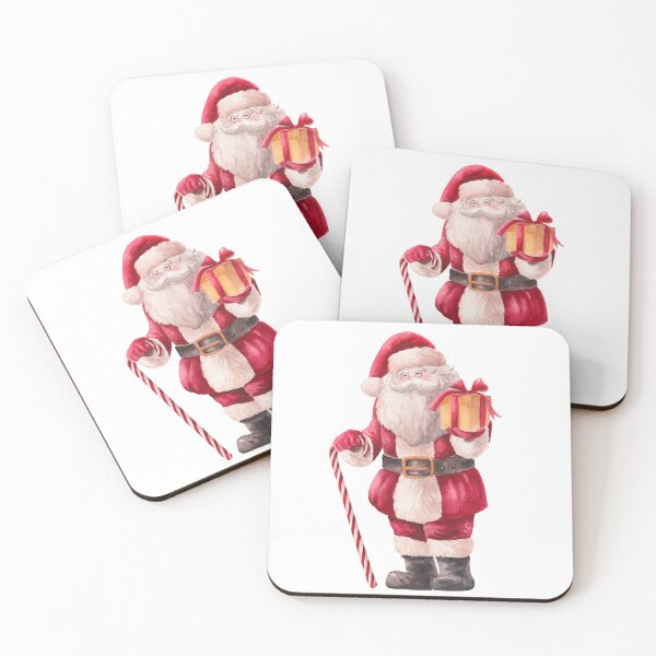 Item preview, Ho Ho Ho! Santa is here! (watercolor) designed and sold by fengyuhao.