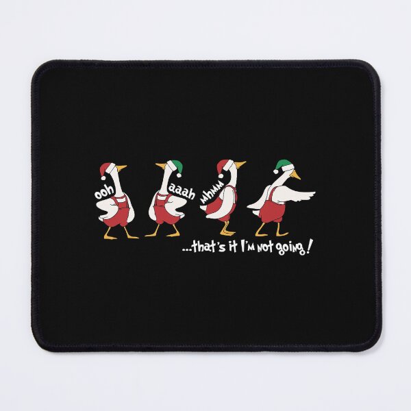 Item preview,   Funny Christmas Goose That's It I'm Not Going designed and sold by AnitaBice.