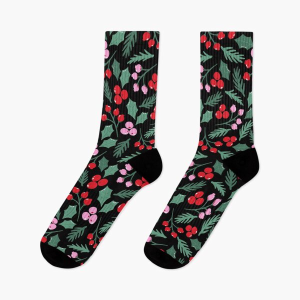 Item preview, Festive Holly and Berries Phone Case – Modern Christmas Design designed and sold by FestivityFinds.