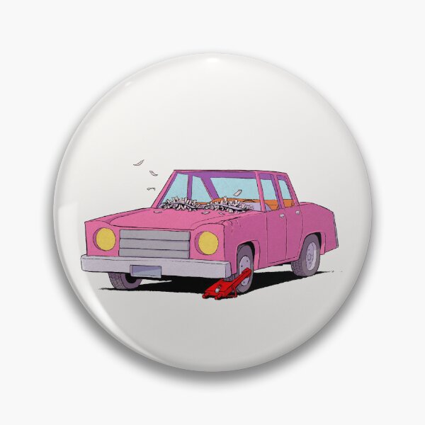 Item preview, Homer’s Car in New York – Cartoon Illustration Inspired by The Simpsons designed and sold by The A-Press.