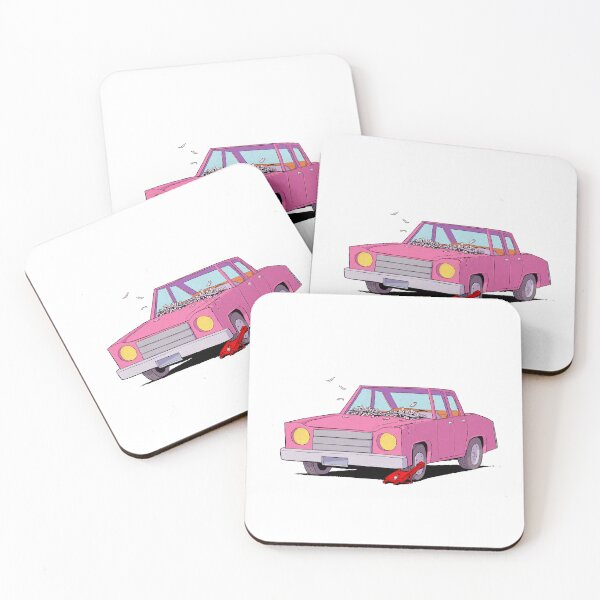 Item preview, Homer’s Car in New York – Cartoon Illustration Inspired by The Simpsons designed and sold by The A-Press.