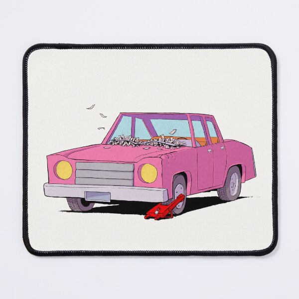 Item preview, Homer’s Car in New York – Cartoon Illustration Inspired by The Simpsons designed and sold by The A-Press.