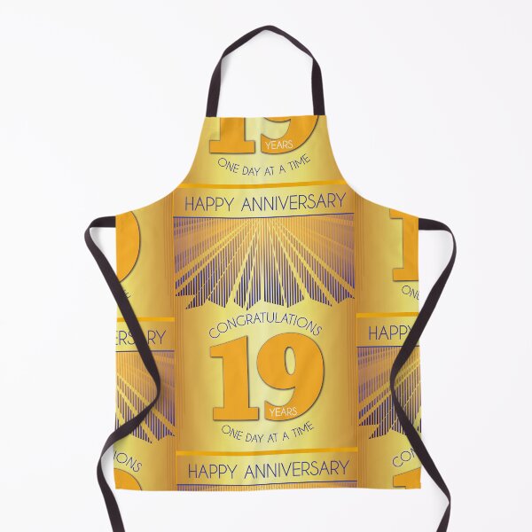 Item preview, 19 Year Golden Ray One Day At A Time Anniversary designed and sold by ApexDesigners.