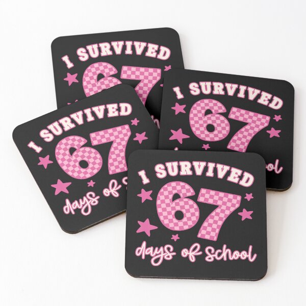 Item preview, I Survived 67 Days of School Funny 6 7 Six Seven Teacher Student designed and sold by AnitaBice.