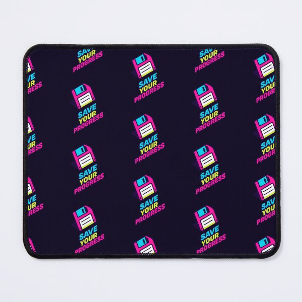 Item preview, Save Your Progress — Neon Retro Motivation Art designed and sold by DSGIN4YOU.