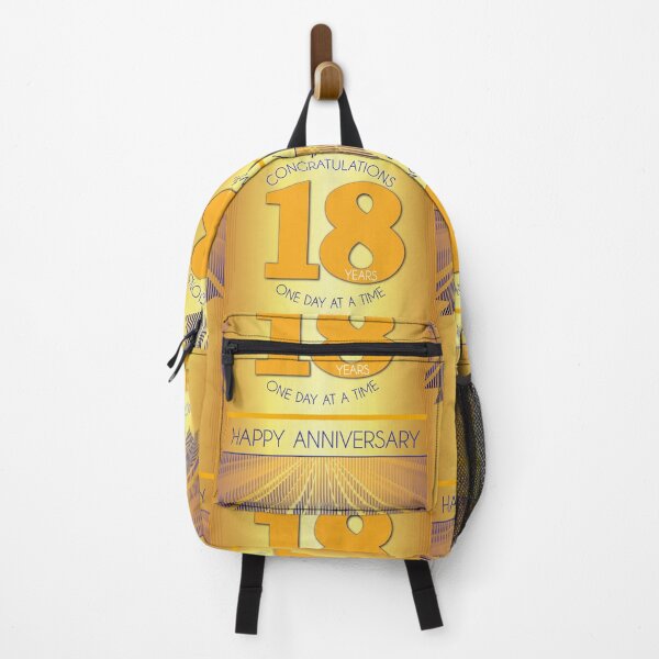 Item preview, 18 Year Golden Ray One Day At A Time Anniversary designed and sold by ApexDesigners.