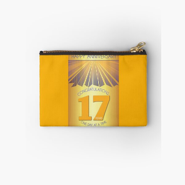 Item preview, 17 Year Golden Ray One Day At A Time Anniversary designed and sold by ApexDesigners.