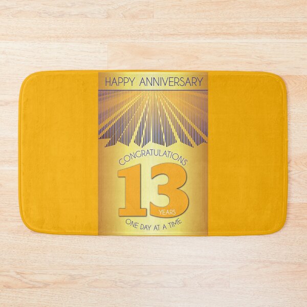 Item preview, 13 Year Golden Ray One Day At A Time Anniversary designed and sold by ApexDesigners.