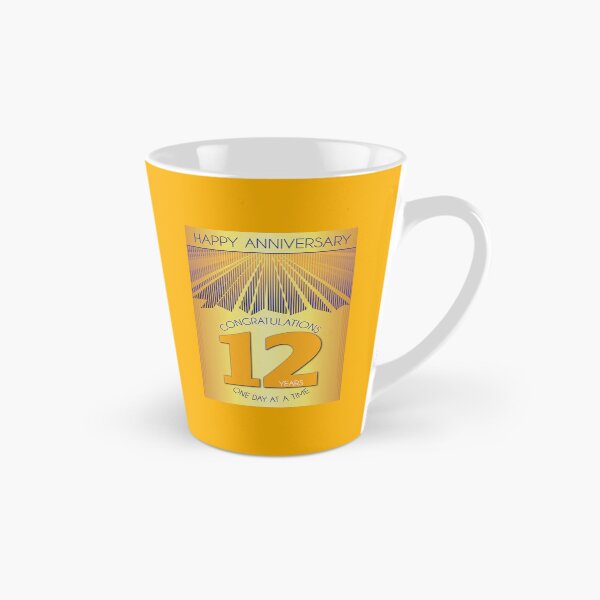 Item preview, 12 Year Golden Ray One Day At A Time Anniversary designed and sold by ApexDesigners.