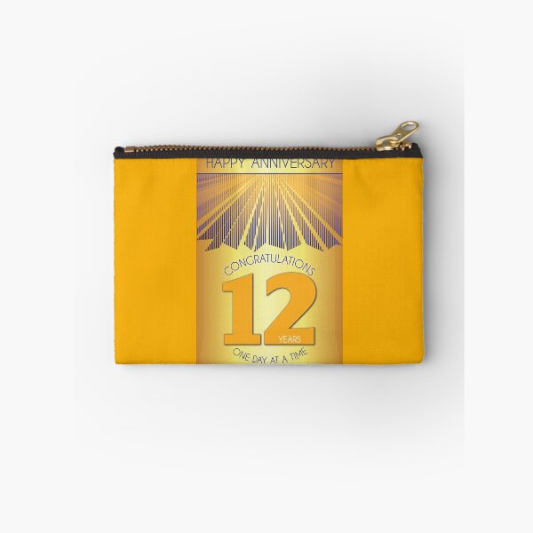 Item preview, 12 Year Golden Ray One Day At A Time Anniversary designed and sold by ApexDesigners.