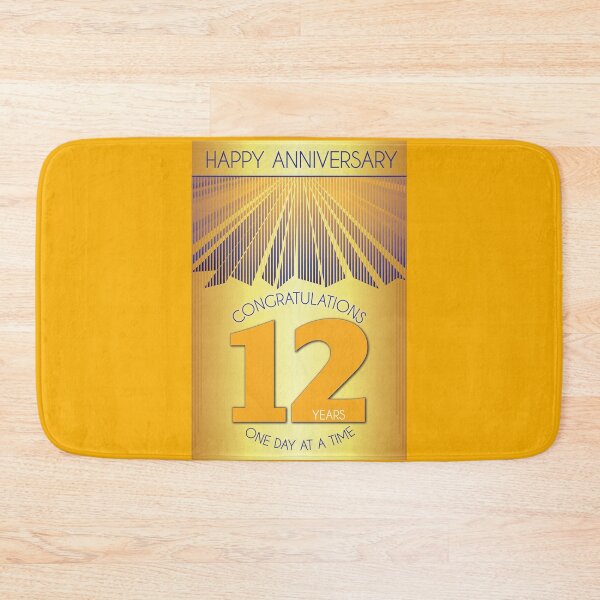 Item preview, 12 Year Golden Ray One Day At A Time Anniversary designed and sold by ApexDesigners.