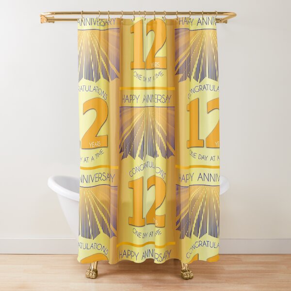Item preview, 12 Year Golden Ray One Day At A Time Anniversary designed and sold by ApexDesigners.