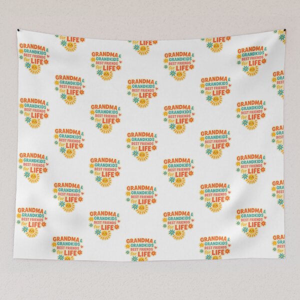 Item preview, Grandma & Grandkids Best Friends For Life designed and sold by SizzlinSouthernCrafts.