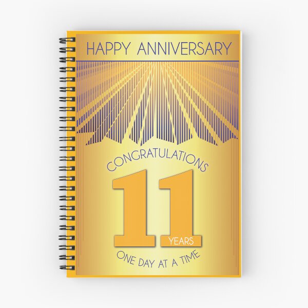 Item preview, 11 Year Golden Ray One Day At A Time Anniversary designed and sold by ApexDesigners.