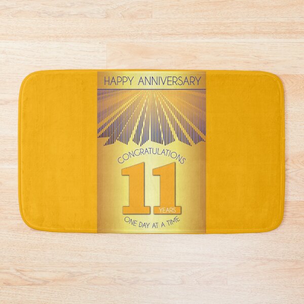 Item preview, 11 Year Golden Ray One Day At A Time Anniversary designed and sold by ApexDesigners.