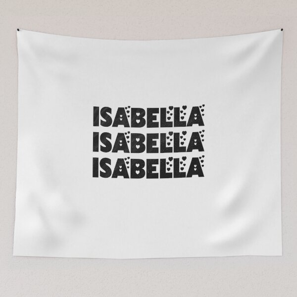 Item preview, Isabella Personalized Custom Girl Name designed and sold by Watsonarts.