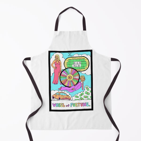 Item preview, Wheel of Fortune Tarot Card Funny Original Art Illustration designed and sold by Intergalactic Unicorn: Art by Anna Schmidt.