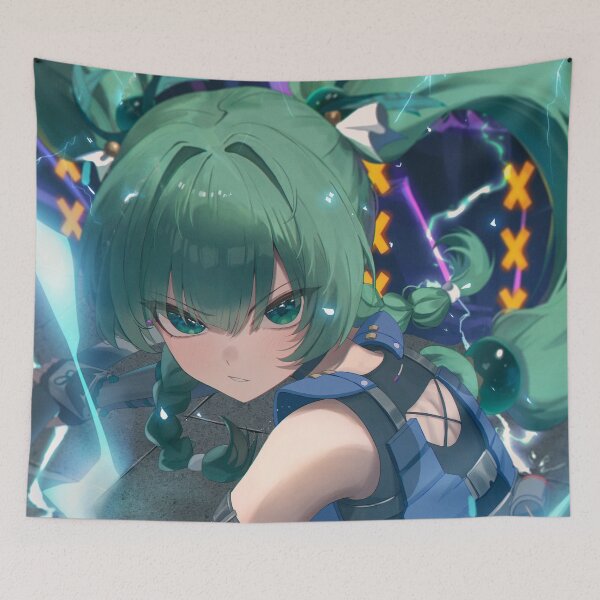 Item preview, Qingyi Zenless Zone Zero Anime Girl Waifu Electric Combat Intensity designed and sold by CarlosBender.
