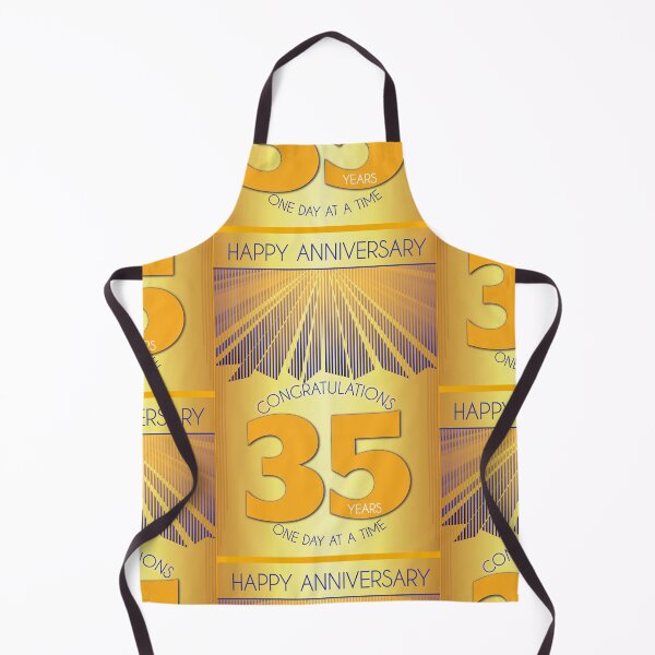 Item preview, 35 Year Golden Ray One Day At A Time Anniversary designed and sold by ApexDesigners.