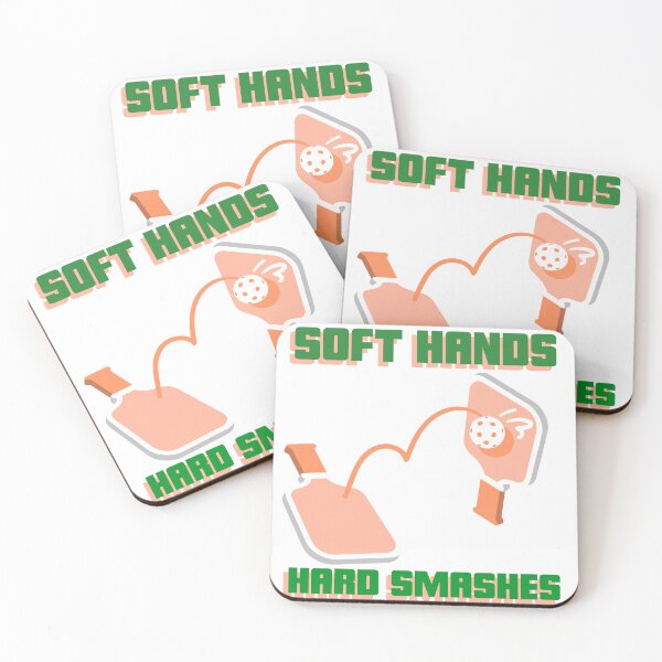 Item preview, Soft hands, hard smashes. designed and sold by ADigProds.
