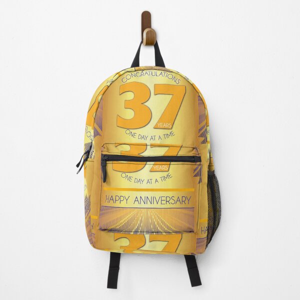Item preview, 37 Year Golden Ray One Day At A Time Anniversary designed and sold by ApexDesigners.