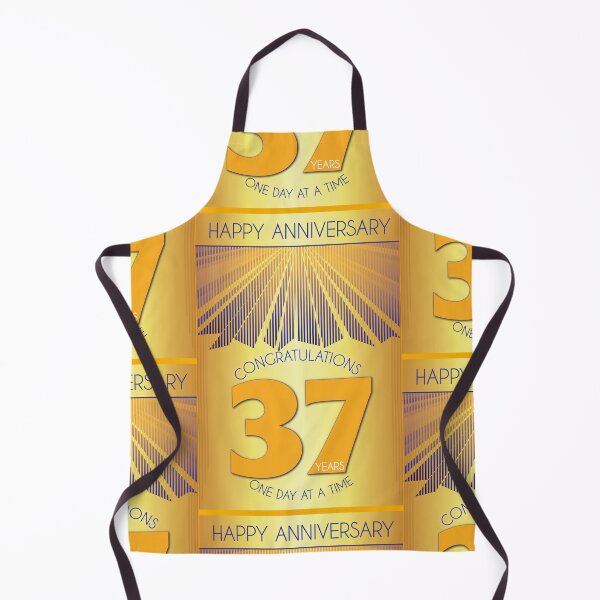 Item preview, 37 Year Golden Ray One Day At A Time Anniversary designed and sold by ApexDesigners.