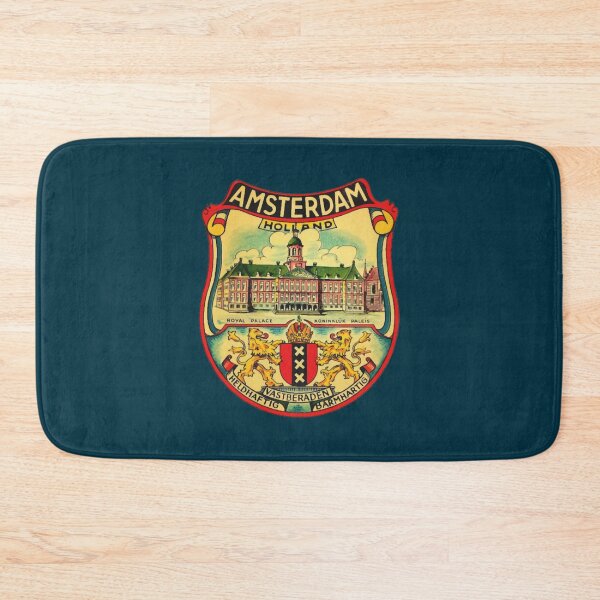 Item preview, Amsterdam Vintage Travel Decal designed and sold by welchretsproxa.