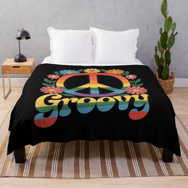 Item preview, Colorful Groovy Peace Sign Hippie designed and sold by JonBarnes22.