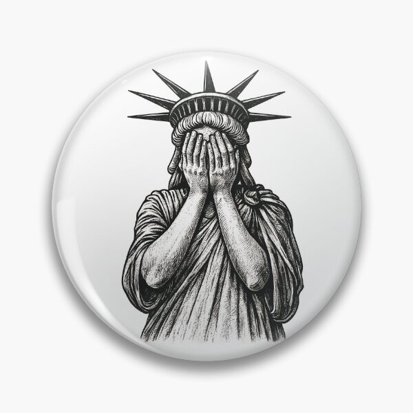Item preview, Crying Statue Of Liberty Gear designed and sold by DynamicDesign.