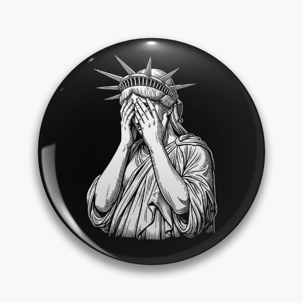 Item preview, Crying Statue Of Liberty Gear designed and sold by DynamicDesign.