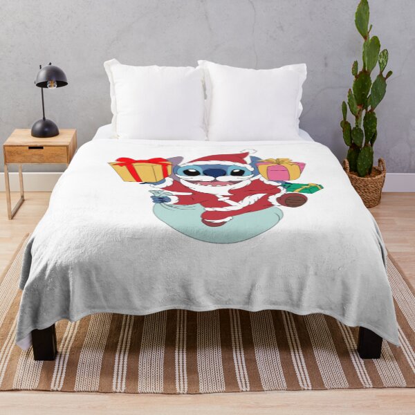 Item preview, Stitch Cute Santa Christmas Art with Gifts – Festive Holiday Design designed and sold by Amaya John.