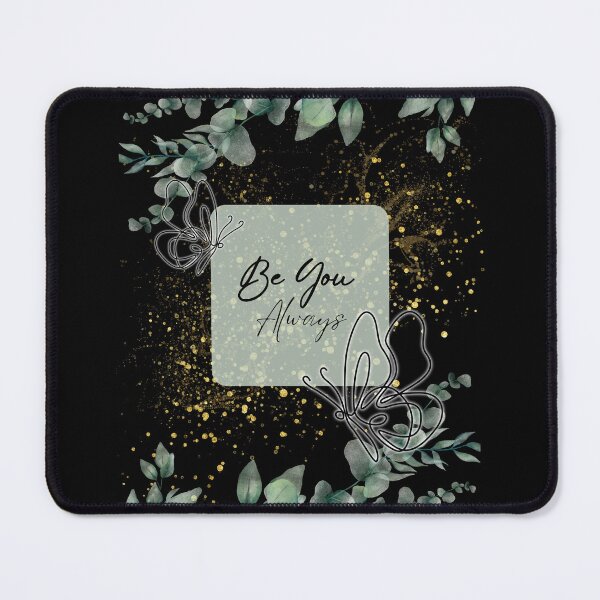Item preview, Be You Always – Minimal Botanical Inspirational Art designed and sold by FlowlineVibes.