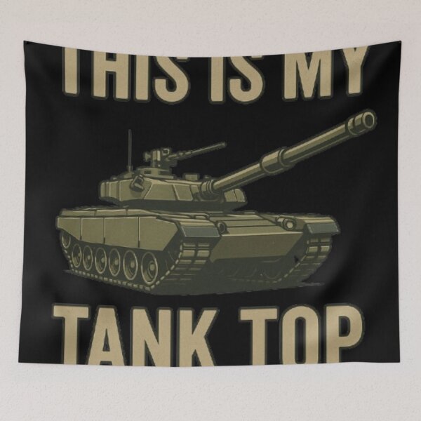 Artikelvorschau, Das ist mein Tanktop – Lustig entworfen und verkauft von getpressedshirt.