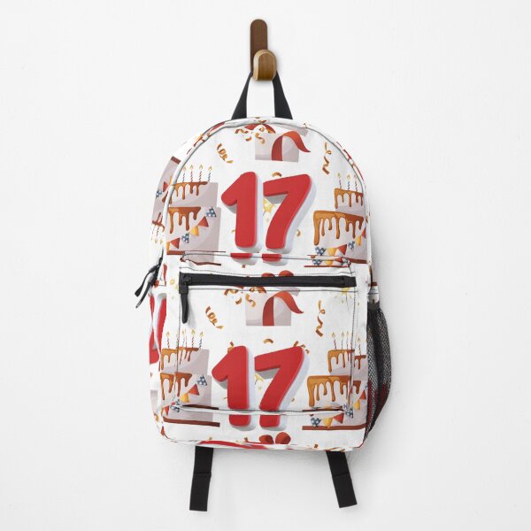 Item preview, Seventeenth Birthday Bash: Trendy Seamless Pattern with Confetti and Dripping Cakes designed and sold by VibranPalette.