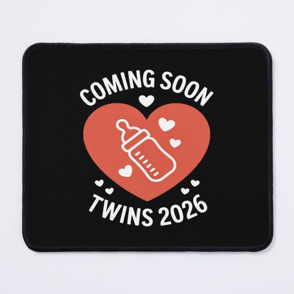 Item preview, Coming Soon Twins 2026 Baby Shower Mom Pregnancy Announce designed and sold by JulienAureo.