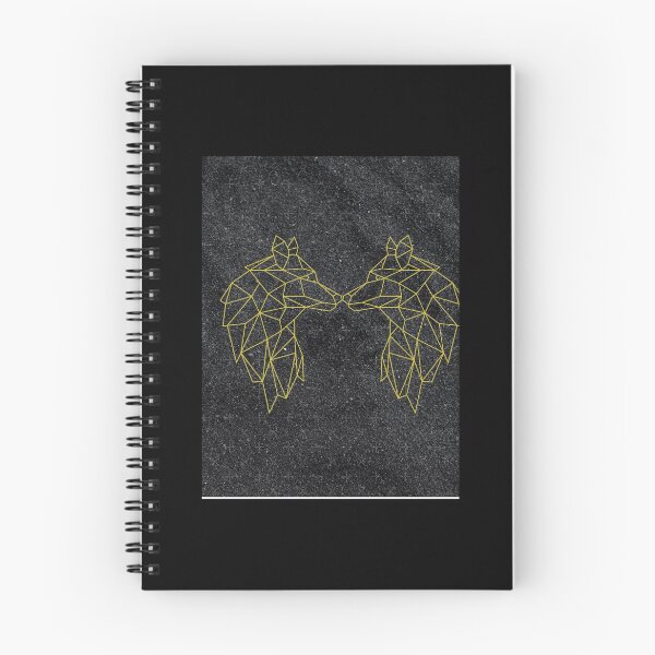 Item preview, Two love wolfs on a dark fond Graphic  designed and sold by Kyleencurry.