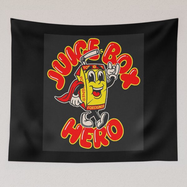 Item preview, Foreigner – Juice Box Hero (Cartoon Box Mascot) designed and sold by ketttitisandnon.