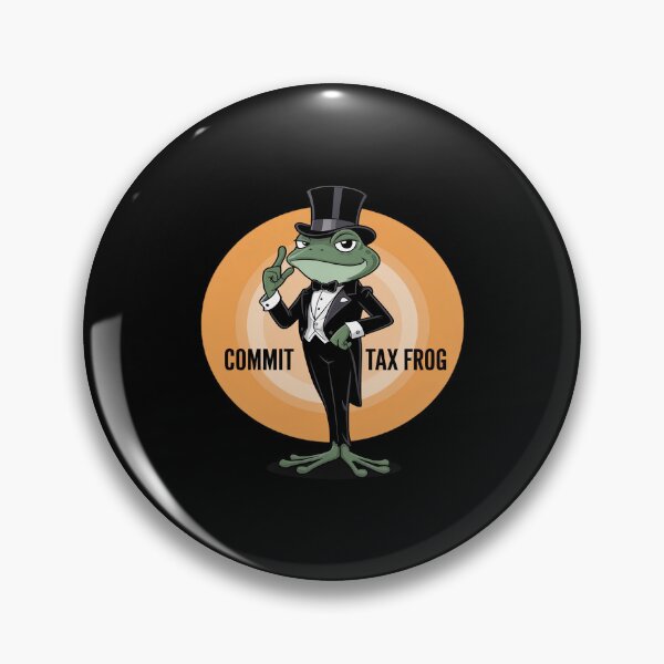 Item preview, Commit tax frog Funny Frog designed and sold by JulienAureo.