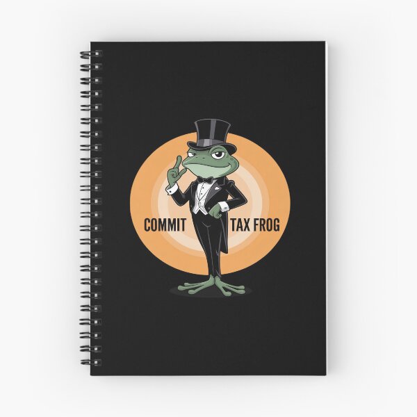 Item preview, Commit tax frog Funny Frog designed and sold by JulienAureo.