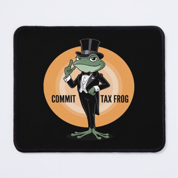 Item preview, Commit tax frog Funny Frog designed and sold by JulienAureo.
