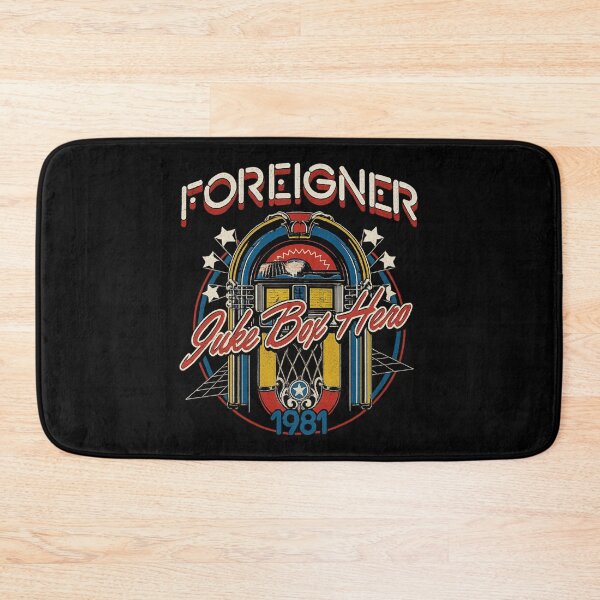 Item preview, Foreigner – Juke Box Hero 1981 (Vintage Machine Badge) designed and sold by ketttitisandnon.