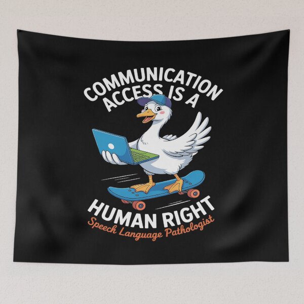 Item preview, Communication Access Is A Human Right designed and sold by JulienAureo.