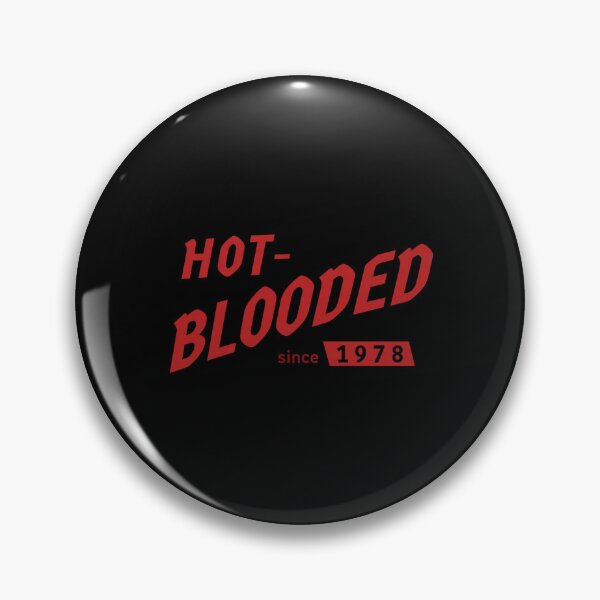 Item preview, Hot-Blooded Since 1978 – Foreigner Lyric Type designed and sold by ketttitisandnon.