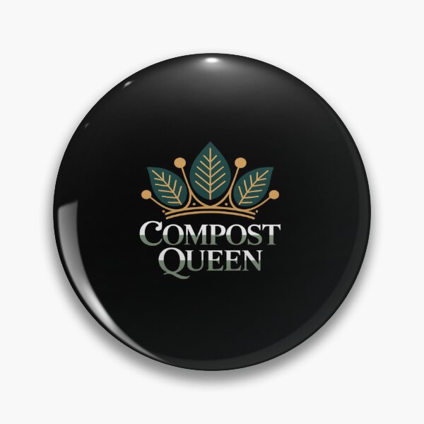 Item preview, Compost Queen King Crown Eco Friendly Print designed and sold by tabdejinti.