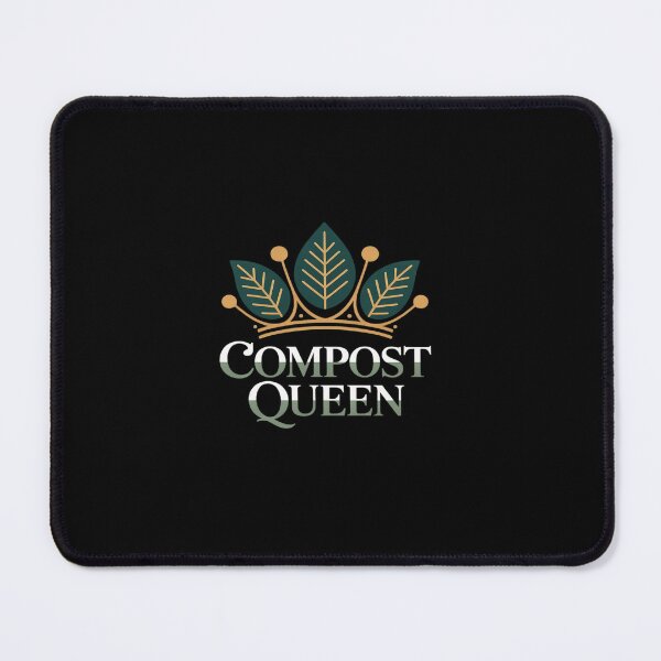 Item preview, Compost Queen King Crown Eco Friendly Print designed and sold by tabdejinti.