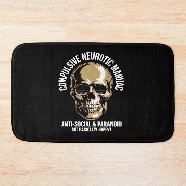 Item preview, Compulsive Neurotic Maniac But Basically Happy designed and sold by tabdejinti.