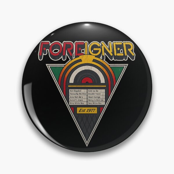 Item preview, Foreigner – Jukebox Triangle Playlist (Est. 1977) designed and sold by ketttitisandnon.