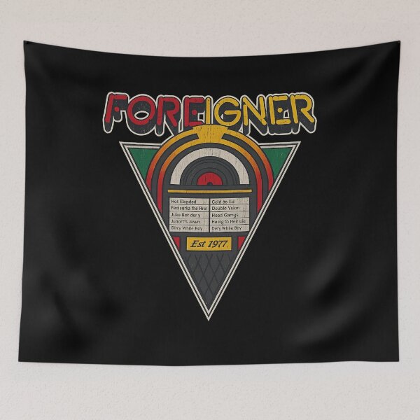 Item preview, Foreigner – Jukebox Triangle Playlist (Est. 1977) designed and sold by ketttitisandnon.