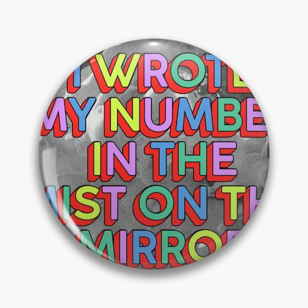 Item preview, I WROTE MY NUMBER IN THE MIST ON THE MIRROR designed and sold by The Turbulent Architect.